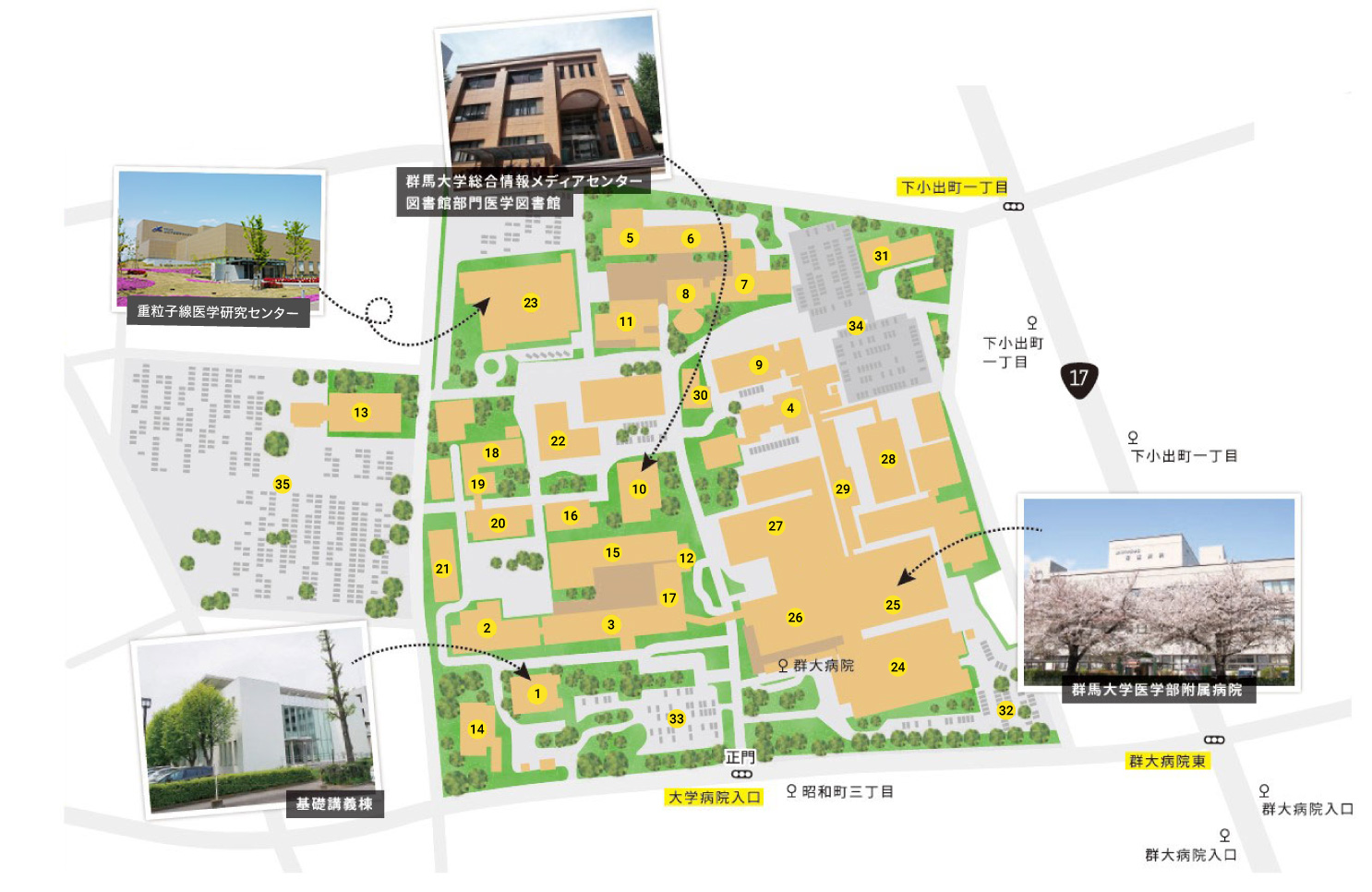 Campus map