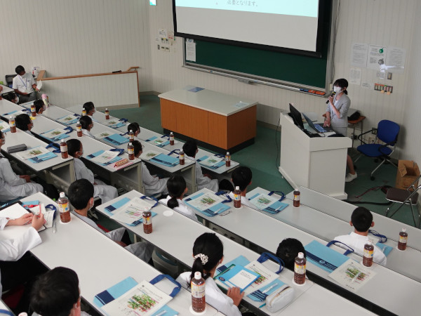 令和7年度「小中学生のための医学研究者・医師・看護師体験教室」座学01